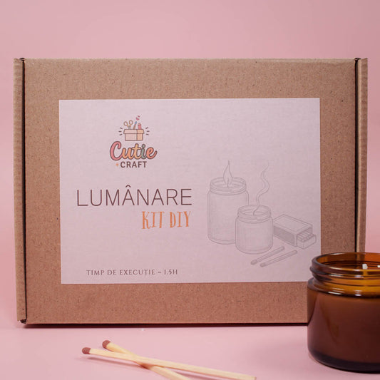 Cutie DIY Lumânare
